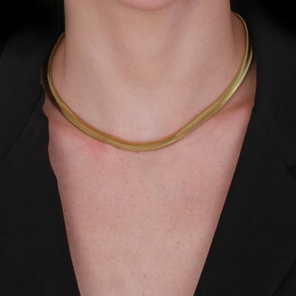 Colar Dourado Lacraia - Imagem 2